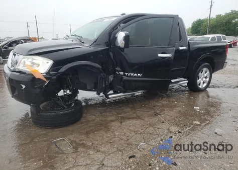2014 Nissan Titan S из США, поврежденный, VIN 1N6BA0ED9EN508895